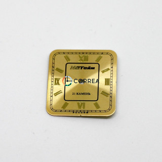 Циферблат для годинника МакТайм золотистий CMT-009